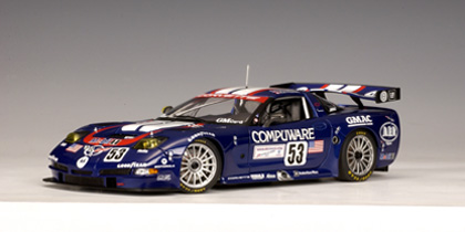 AUTOart 2003 Chevrolet Corvette C5-R #53 Lemans in Blue