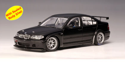 AUTOart BMW 320i (E46) WTCC Plain Body Version Black