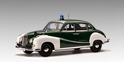 BMW 501 Police Car in White