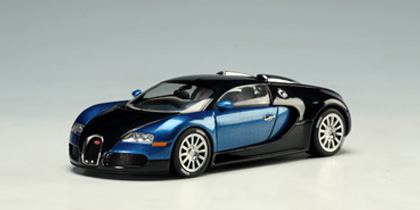 AUTOart Bugatti Veyron 16.4 in Black/Blue