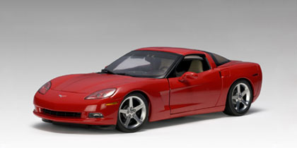 AUTOart Chevrolet Corvette C6 Coupe 2005 LTD 6000pcs in