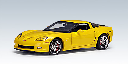 AUTOart Chevrolet Corvette C6 Z06 2005 Yellow