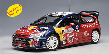 Citroen C4 WRC #1 Winner Rally France 2008 S.Loeb