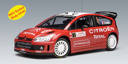Citroen C4 WRC Monte Carlo Winner #1 2008 S.Loeb