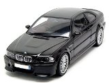 Die-cast Model BMW M3 CSL (1:18 scale in Black)