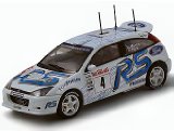 Die-cast Model Ford Focus RS WRC 2003 (1:43 scale in White)