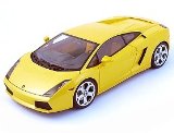 Die-cast Model Lamborghini Gallardo (1:18 scale in Yellow)