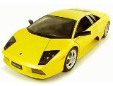 AutoArt Die-cast Model Lamborghini Murcielago (1:18 scale in Metallic Yellow)