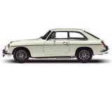Die-cast Model MG MGC GT Coupe (1:18 scale in White)