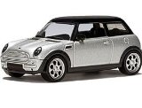 Die-cast Model Mini Cooper (1:64 scale in Silver)