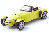 Die-cast Model Panoz Roadster (1:18 scale in Yellow)