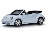 Die-cast Model VW Beetle (New) Cabriolet (1:18 scale in Aquarius Blue)
