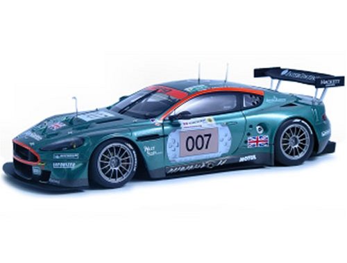 AutoArt Diecast Model Aston Martin DBR9 Number 007 (2006) in Green