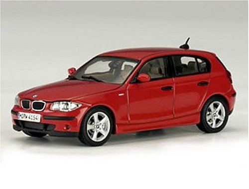 Diecast Model BMW 1 Series in Red 1:43 scale Diecast Model Cars 
