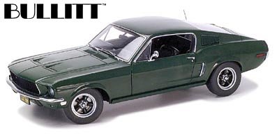 AutoArt Diecast Model Ford Mustang GT390 in Dark Green
