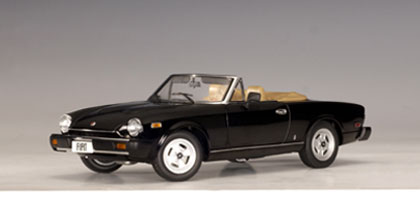 Fiat 124 Spider in Black