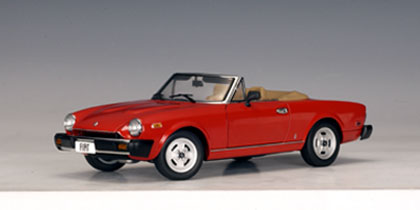 Fiat 124 Spider Red