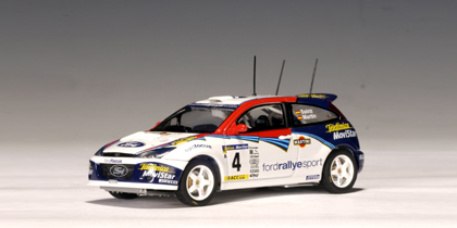 AUTOart Ford Focus WRC 2002 C.Sainz/L.Martin #4 Rally