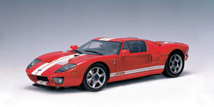 AUTOart Ford GT 2004 Red//White Stripe