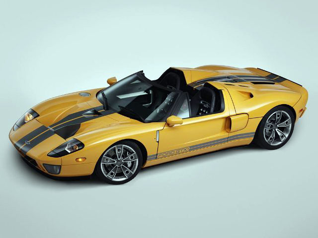 Ford GTX1 2005 Orange/Black