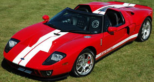 Ford GTX1 2005 Red/White