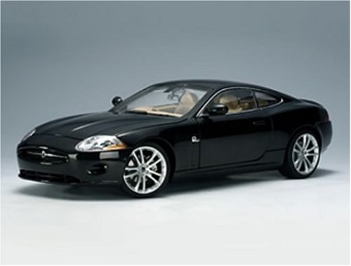 AutoArt Jaguar XK Coupe (2006) in Midnight Black (1:18 scale)