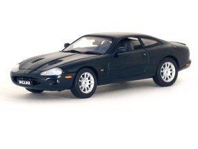 AutoArt Jaguar XKR (1:43 scale in British Racing Green)