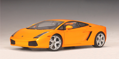 Lamborghini Gallardo Clear Engine Cover Orange