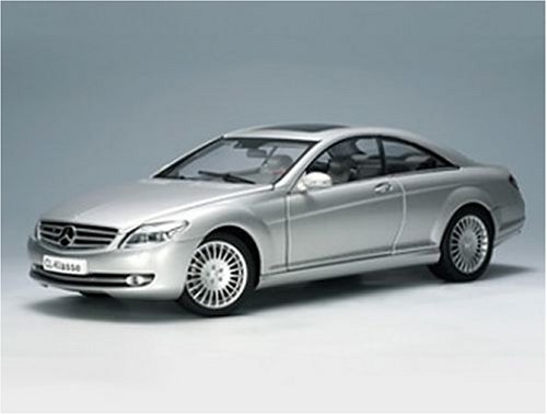 Mercedes-Benz CL Coupe (2006) in Silver (1:18 scale)