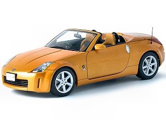 Nissan 350 Z Roadster in Metallic Orange