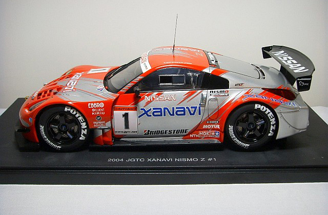 Nissan Fairlady Z JGTC 2004 Xanavi Nismo #1 in Red