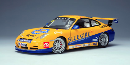 AUTOart Porsche 911 (996) GT3 Cup 05 Macau Winner #88