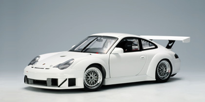 AUTOart Porsche 911 996 GT3 RSR 2005 Plain Body in White