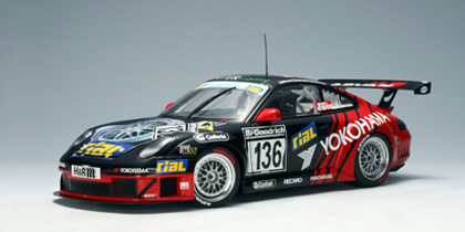 AUTOart Porsche 911 996 GT3 RSR 2005 Yokohama #136