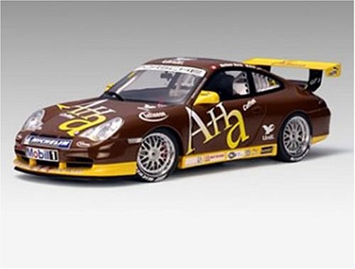 AutoArt Porsche 911 GT3R Asian Carrera Cup A-HA (2004) in Brown (1:18 scale)