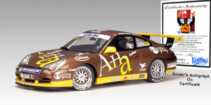 AUTOart Porsche 911 GT3R Asian Carrera Cup A-Ha M.Marsh