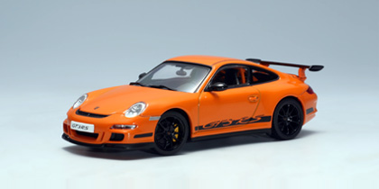 AUTOart Porsche 991 997 GT3 RS Orange/Black stripe