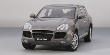 Porsche Cayenne Turbo Grey Metallic