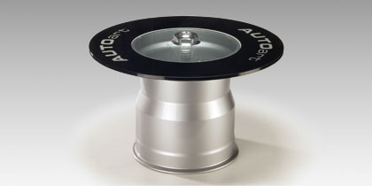AUTOart Racing Wheel Coffee Table (silver)