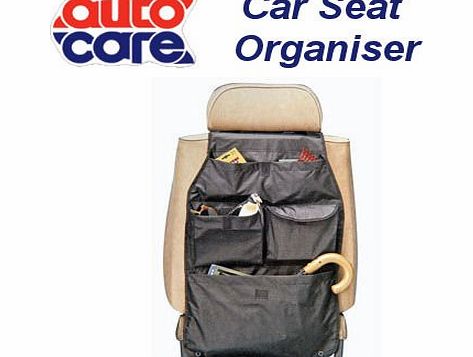 Autocare NA88179 Car Back Seat Multi Pocket Tidy Storage Organiser