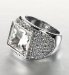 Autograph Square Pave Ring Made with