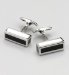 Autograph Tonal Oblong Cufflinks