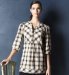 Autograph Weekend Cotton Rich Check Blouse