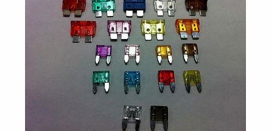 Autopower CAR SPARE BLADE MINI FUSE BOX FUSE for RENAULT TWINGO