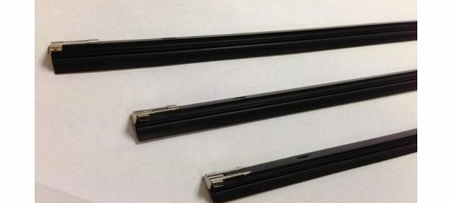 Autopower FIAT 500 FRONT or REAR PAIR OF WIPER CAR REFILLS SET of 3