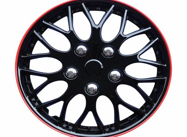 Autostyle Wheel cover set 16-inch - Car Wheel Trims (Set of 4)