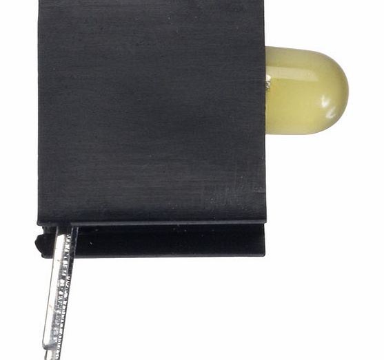 Avago HLMP-1719-A00A2 Avago 3mm Yellow LED in Housing