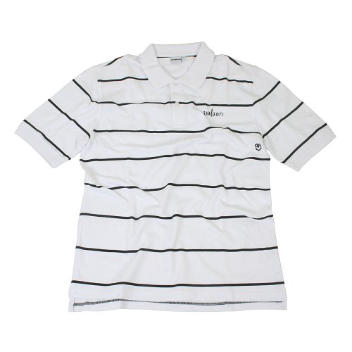 Mens Avalaan Doobie Polo White