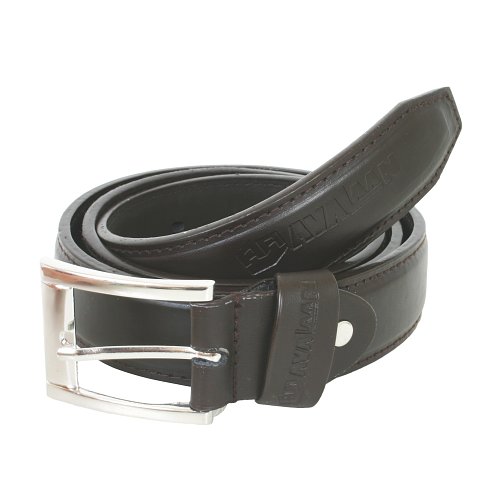 Avalaan Mens Avalaan Layback Leather Belt Worn Brown