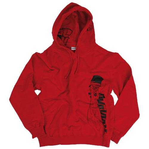 Avalaan Mens Avalaan Routine Kills Hoody Scarlet Red